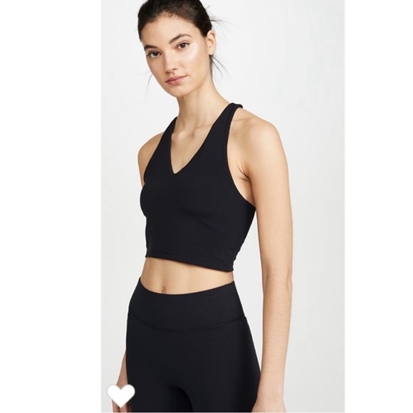 Splits59 Airweight Bralette Top in Black - Picture 1 of 10